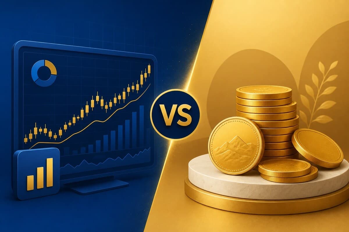 تصویر صندوق طلا بخریم یا طلای فیزیکی؟ مقایسه کامل برای سرمایه‌گذار ایرانی - FinAI