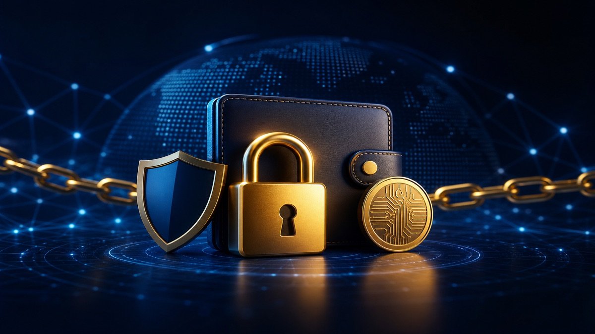 تصویر امنیت کیف پول ارز دیجیتال | Seed، ۲FA و انتقال امن | FinAI - FinAI