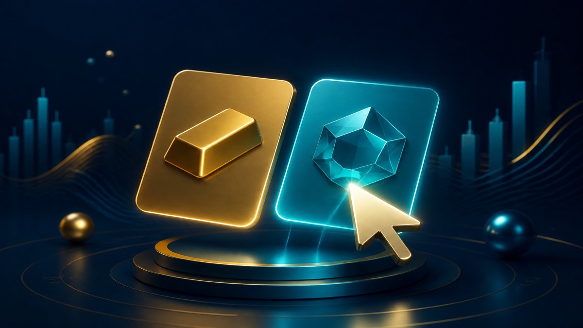 تصویر مقایسه طلا در FinAI | از قیمت گرم تا صندوق - FinAI